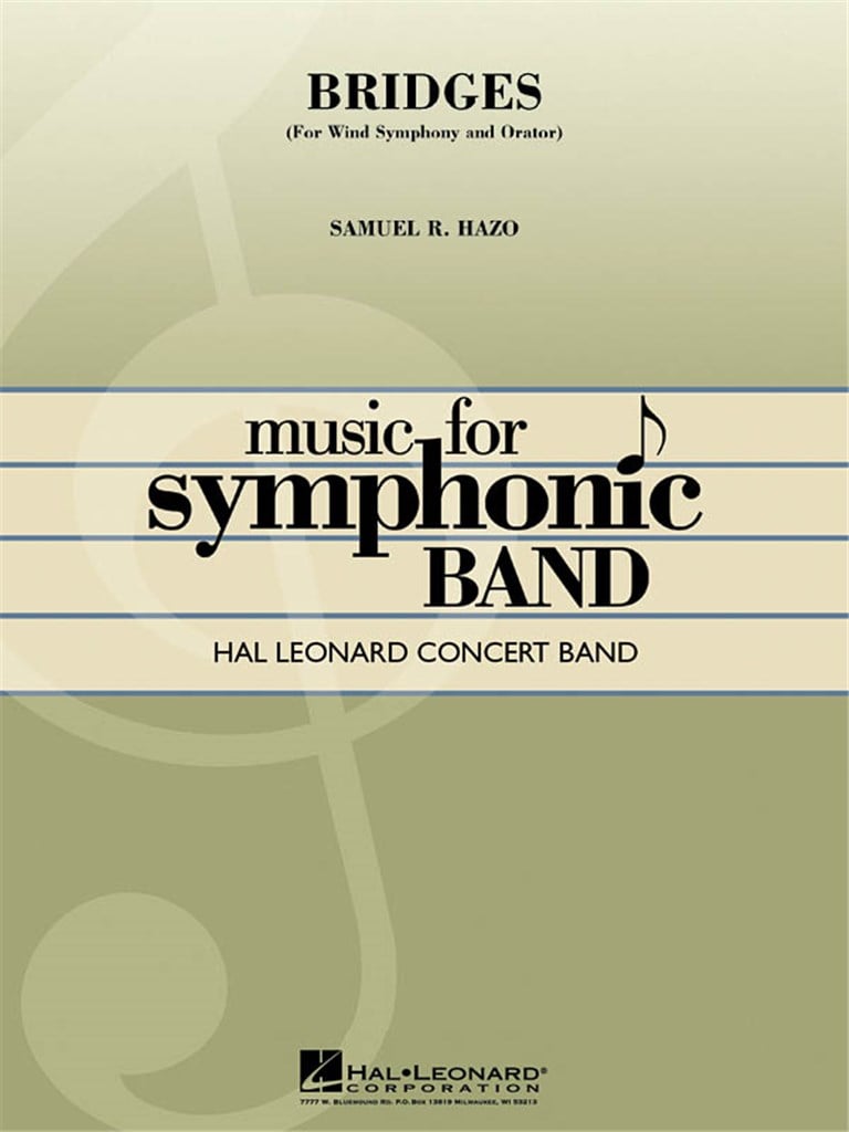 Bridges (for Wind Symphony and Orator)